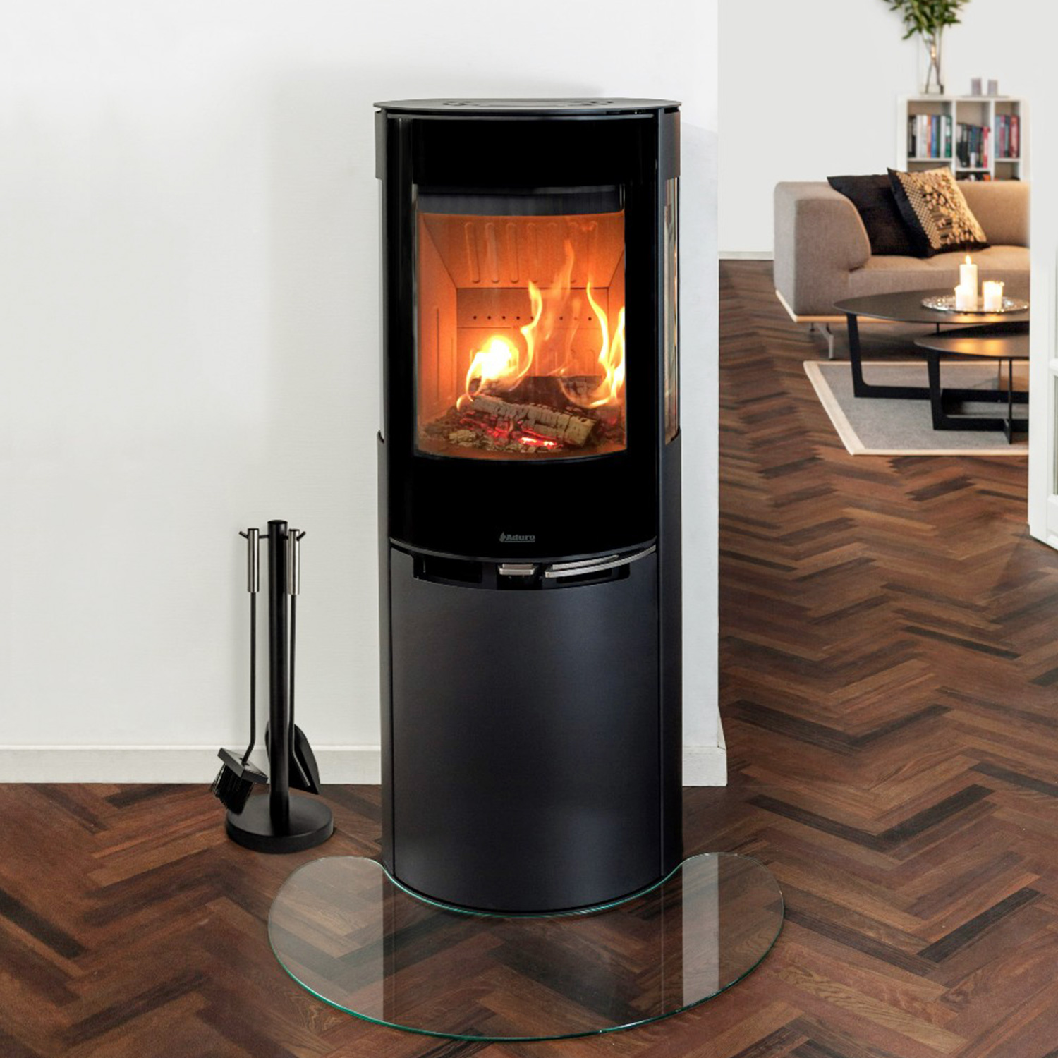 Aduro 9.5 Lux air Kaminofen Schwarz