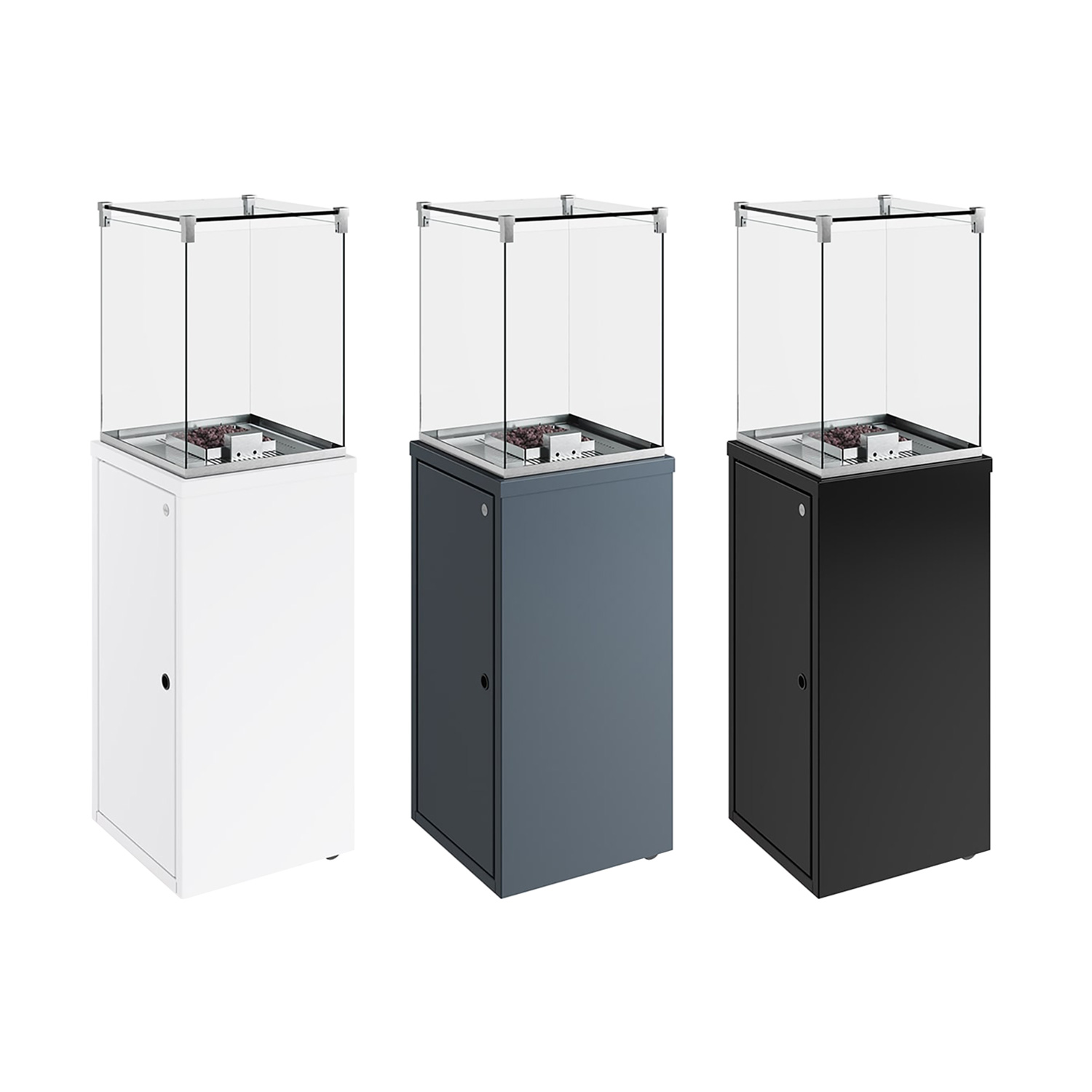 GRDN Fuora Q Outdoor-Kamin Weiß GRDN Fuora Q Outdoor-Kamin Weiß