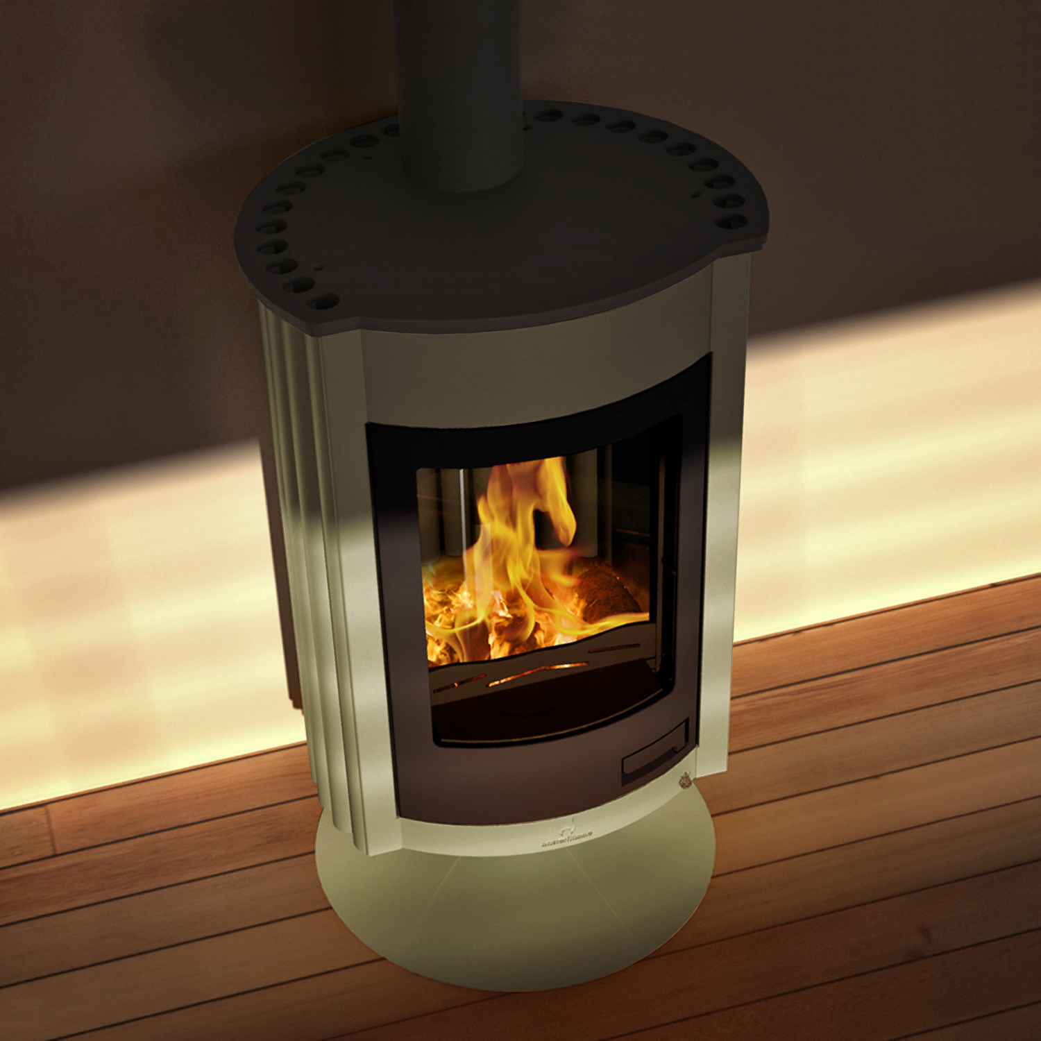 Warmluftofen Masterflamme Medie II Olive Warmluftofen Masterflamme Medie II Olive