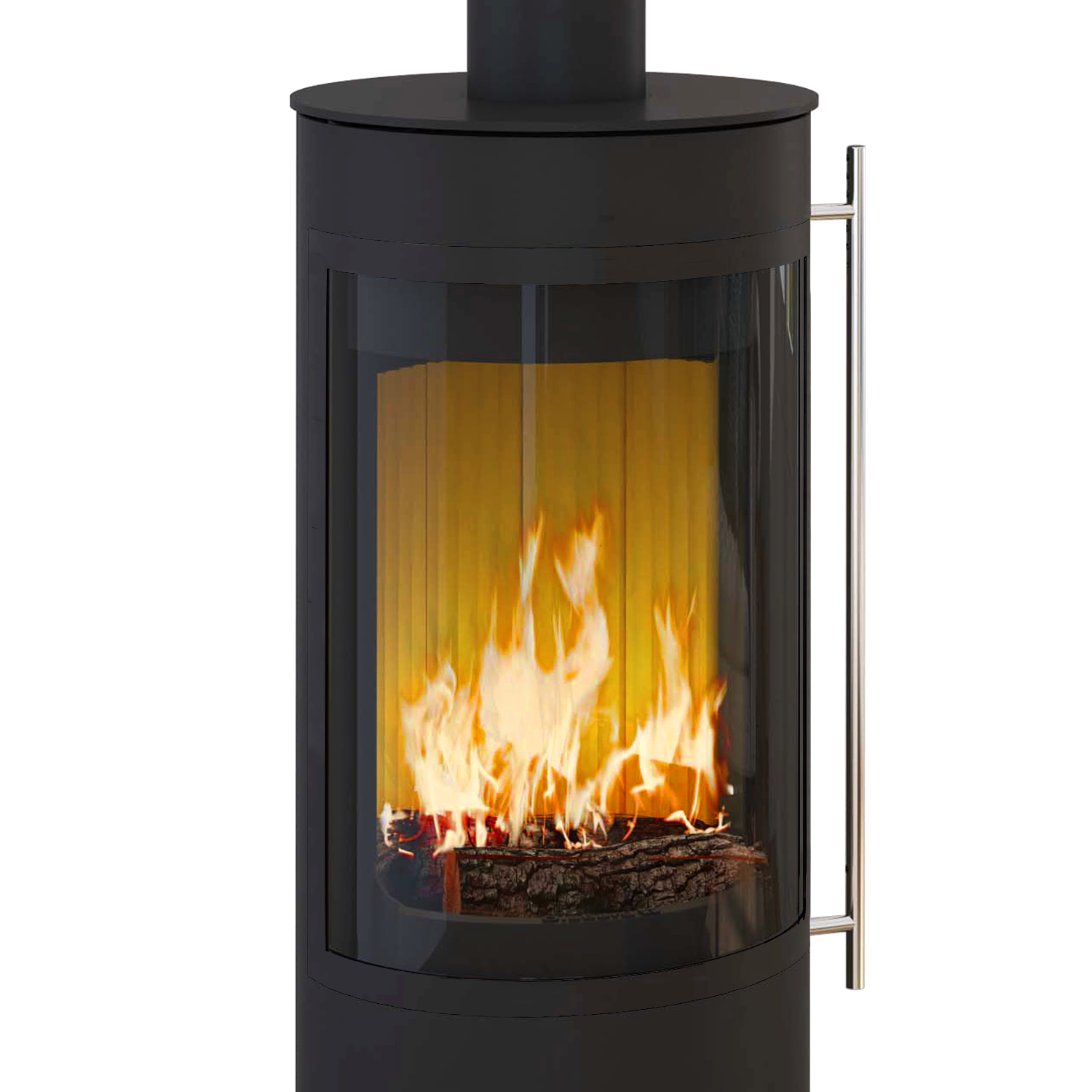 Olsberg Pular Plus Compact Kaminofen Schwarz Dekorrahmen lackiert Olsberg Pular Plus Compact Kaminofen Schwarz Dekorrahmen lackiert