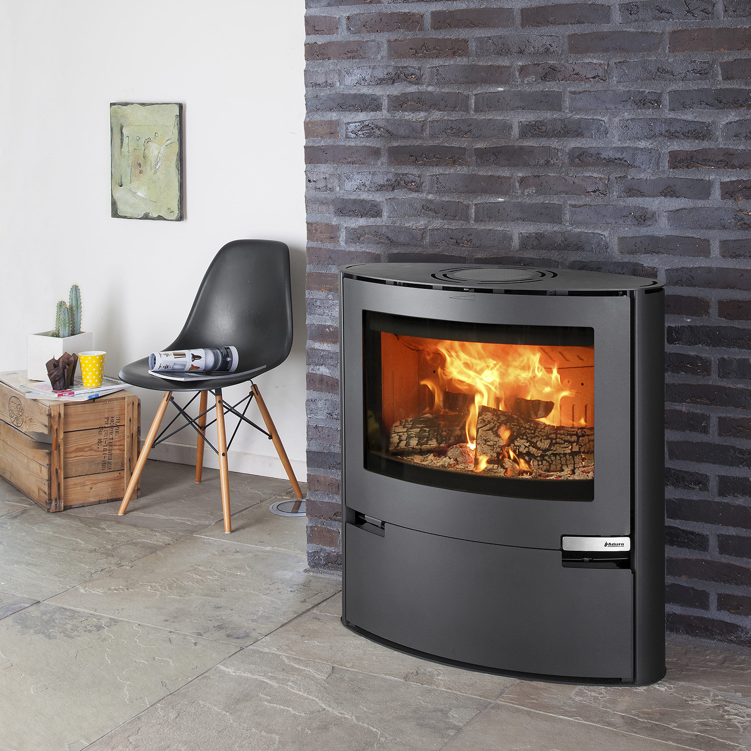 Aduro 15 Kaminofen Schwarz