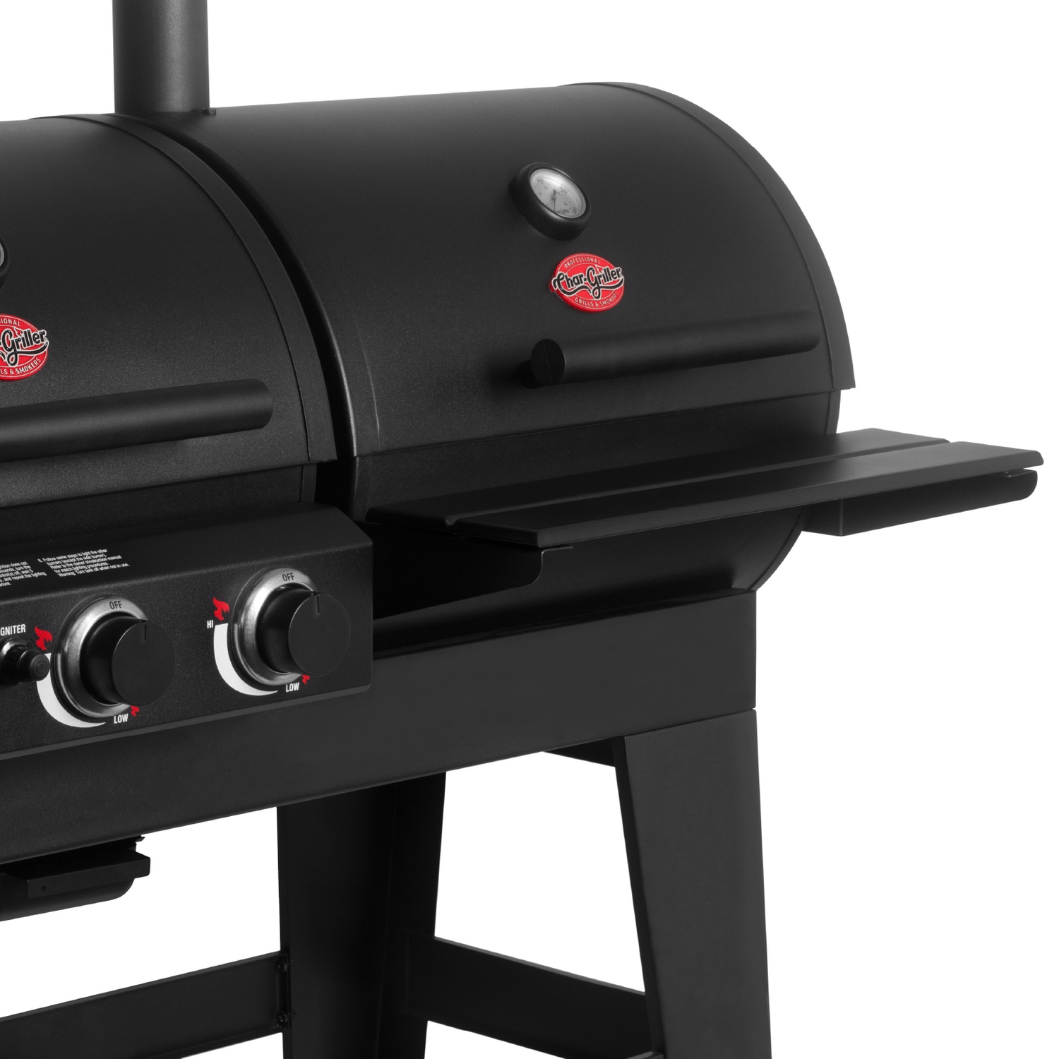 Char-Griller Double Play Gas- & Holzkohle-Grill (ohne Druckminderer)