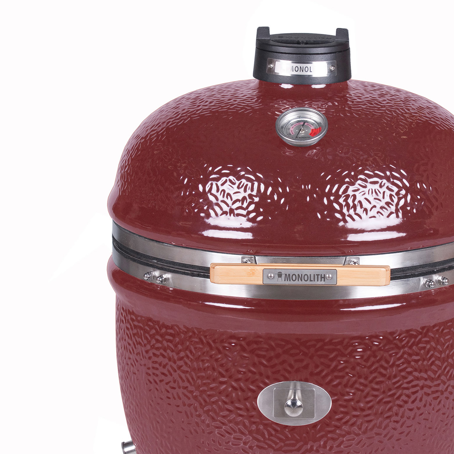 MONOLITH LeCHEF Keramikgrill PRO-Serie 2.0 Rot