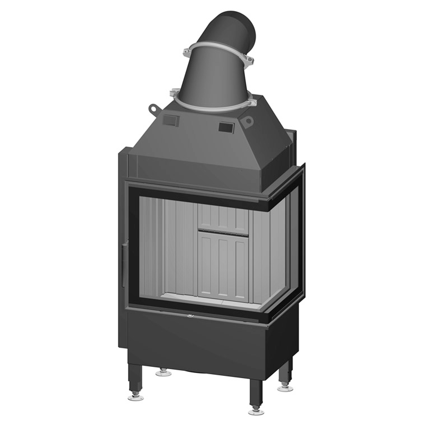 Spartherm Varia 2R-55 Kamineinsatz Ecke
