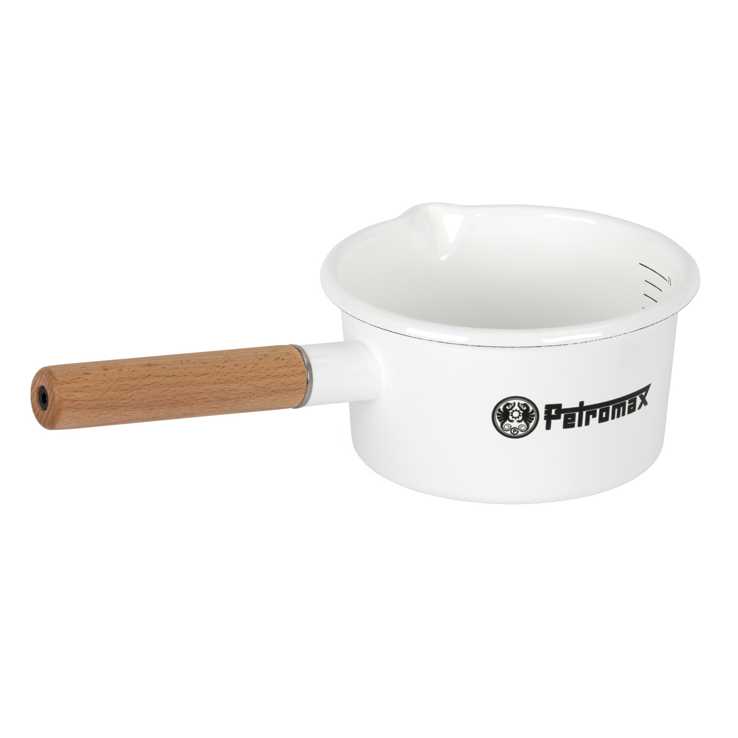 Petromax Emaille-Stieltopf Weiß 1 Liter Petromax Emaille-Stieltopf Weiß 1 Liter