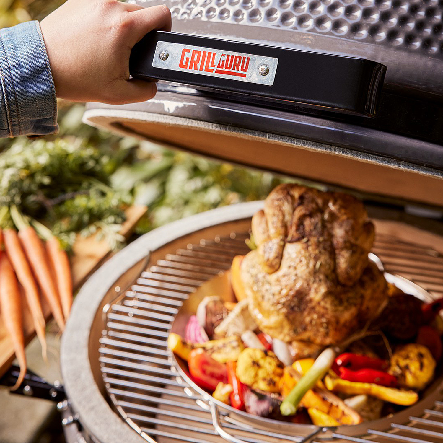 Grill Guru Geflügelbräter für Flip-Grid-System Grill Guru Geflügelbräter für Flip-Grid-System