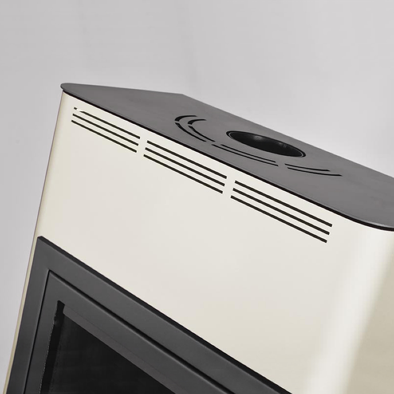 Aquaflam 25 Basic Wasserführender Kaminofen Creme Aquaflam 25 Basic Wasserführender Kaminofen Creme