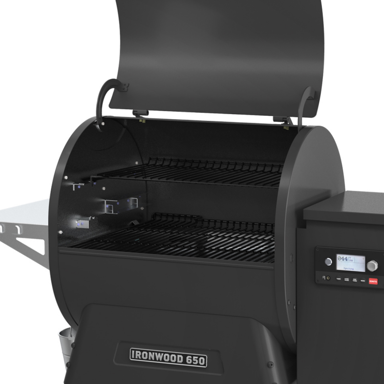 Traeger IRONWOOD 650 Pellet Grill schwarz inkl. Abdeckhaube, Ablaufblech-Schutzfolie + Hartholz Pellets Cherry 9 kg Traeger IRONWOOD 650 Pellet Grill schwarz inkl. Abdeckhaube, Ablaufblech-Schutzfolie + Hartholz Pellets Cherry 9 kg