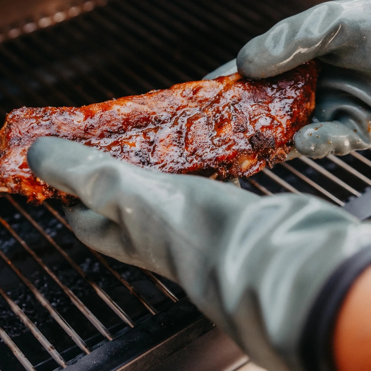 Moesta HeatPro Gloves Grillhandschuhe grau (XXL)