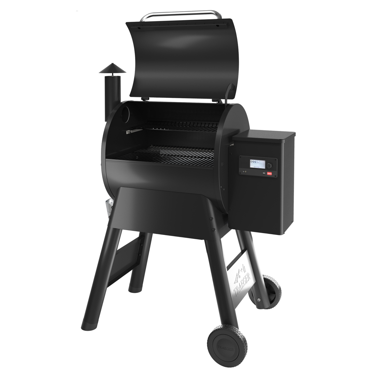 Traeger PRO D2 575 inkl. Abdeckhaube & Klappbare Frontablage Traeger PRO D2 575 inkl. Abdeckhaube & Klappbare Frontablage