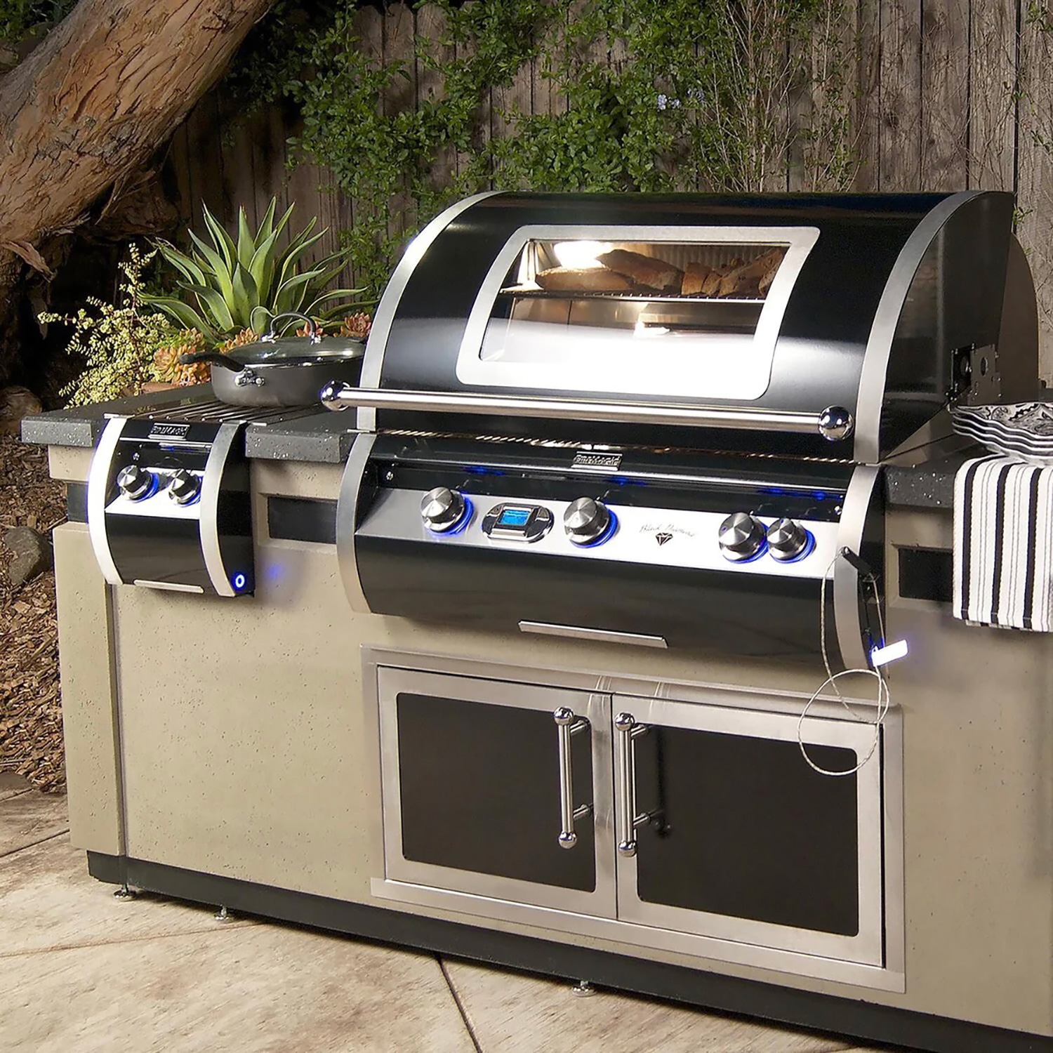 Fire Magic Doppelseitenbrenner Echelon Black Diamond