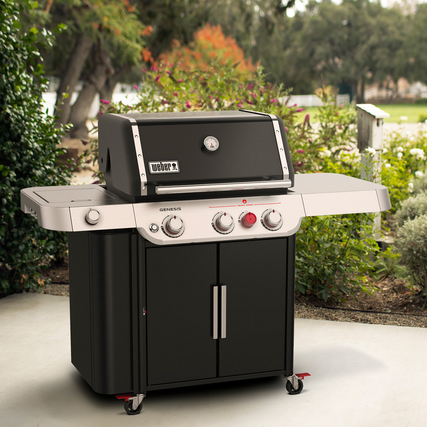 Weber Genesis E-335 Gas-Grillstation Schwarz Weber Genesis E-335 Gas-Grillstation Schwarz