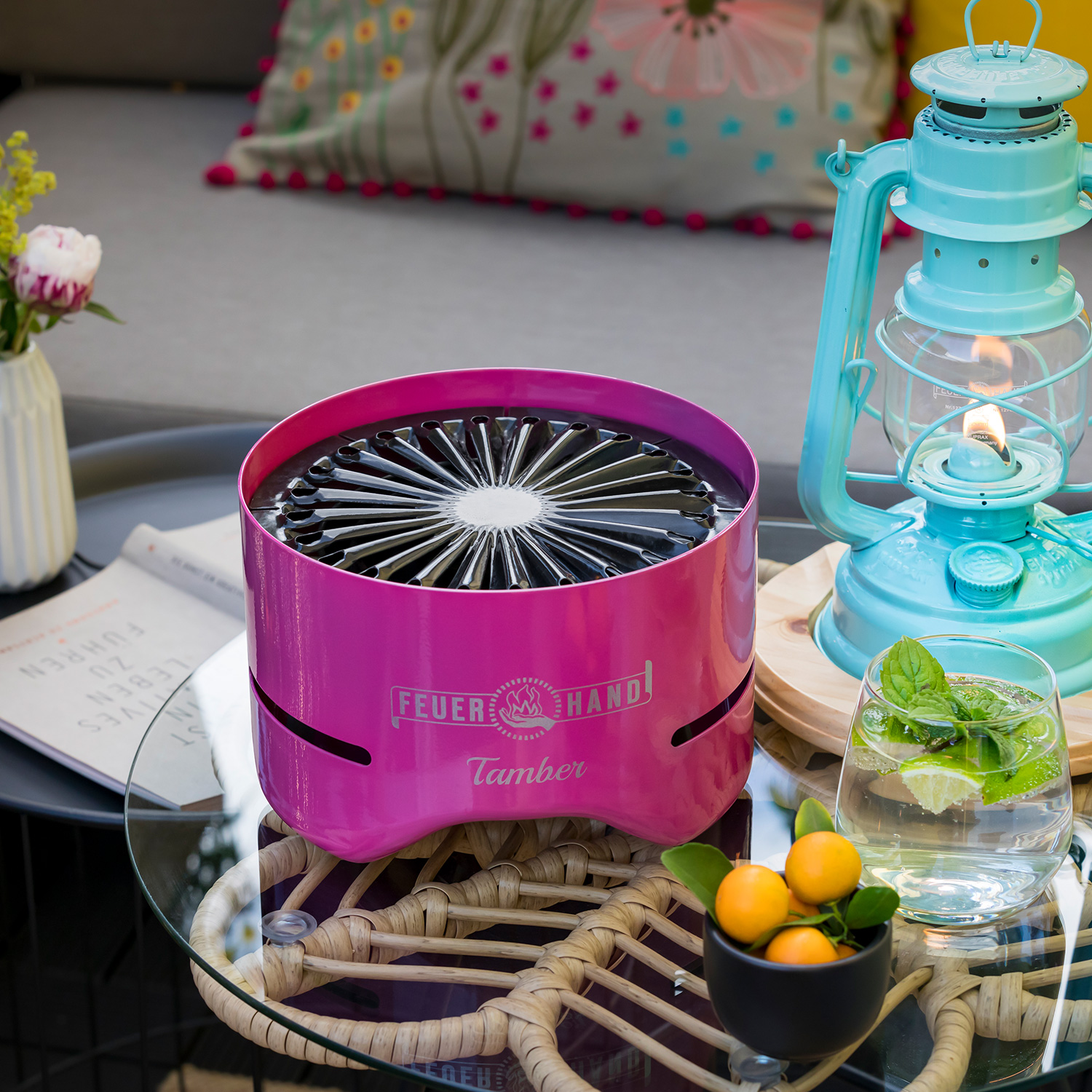 Feuerhand Tischgrill Tamber Telemagenta Feuerhand Tischgrill Tamber Telemagenta