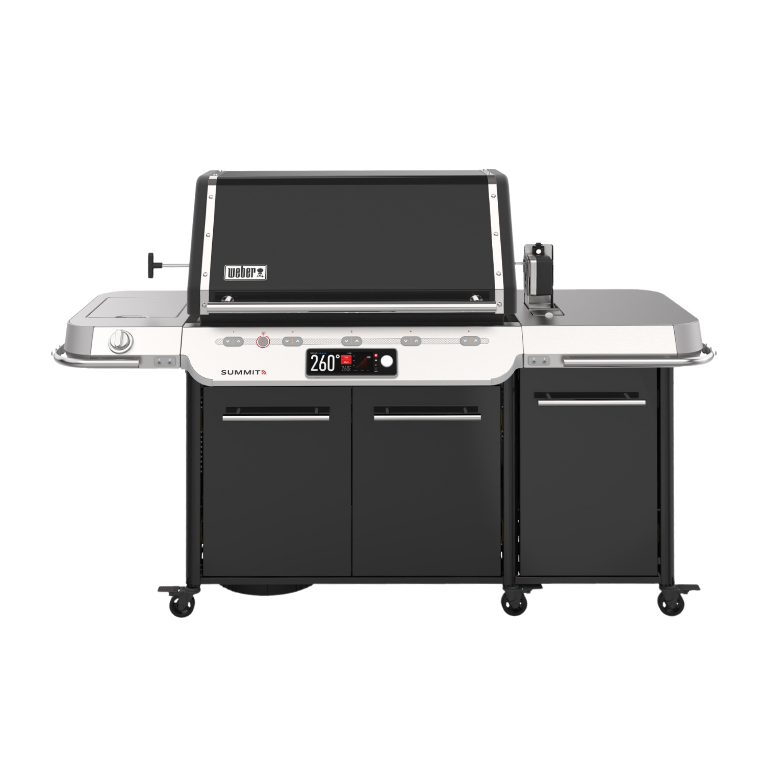 Weber Summit FS38X E Smart Gas-Grillstation Schwarz