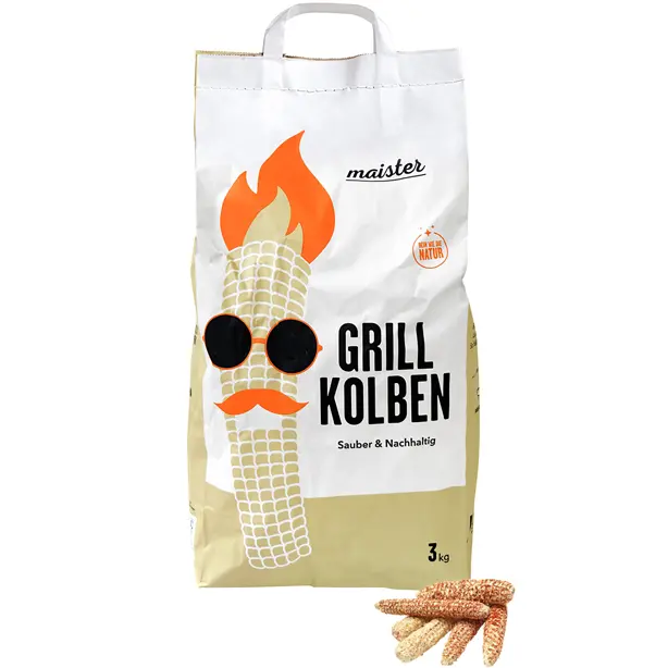 Grillkolben aus Maisspindeln von Maister BBQ