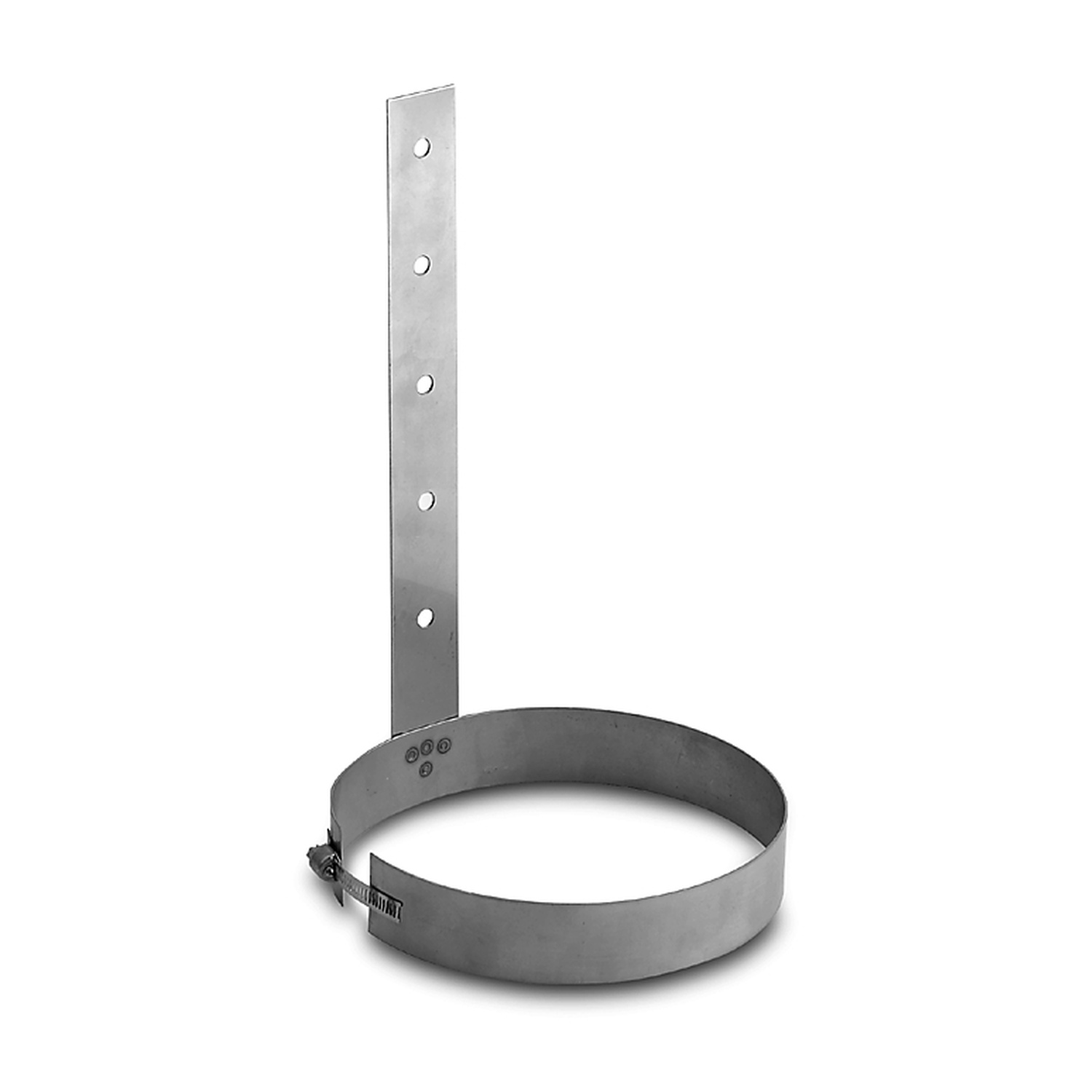 Schiedel Mauerschelle für Putztüranschluss Ø113 mm glänzend