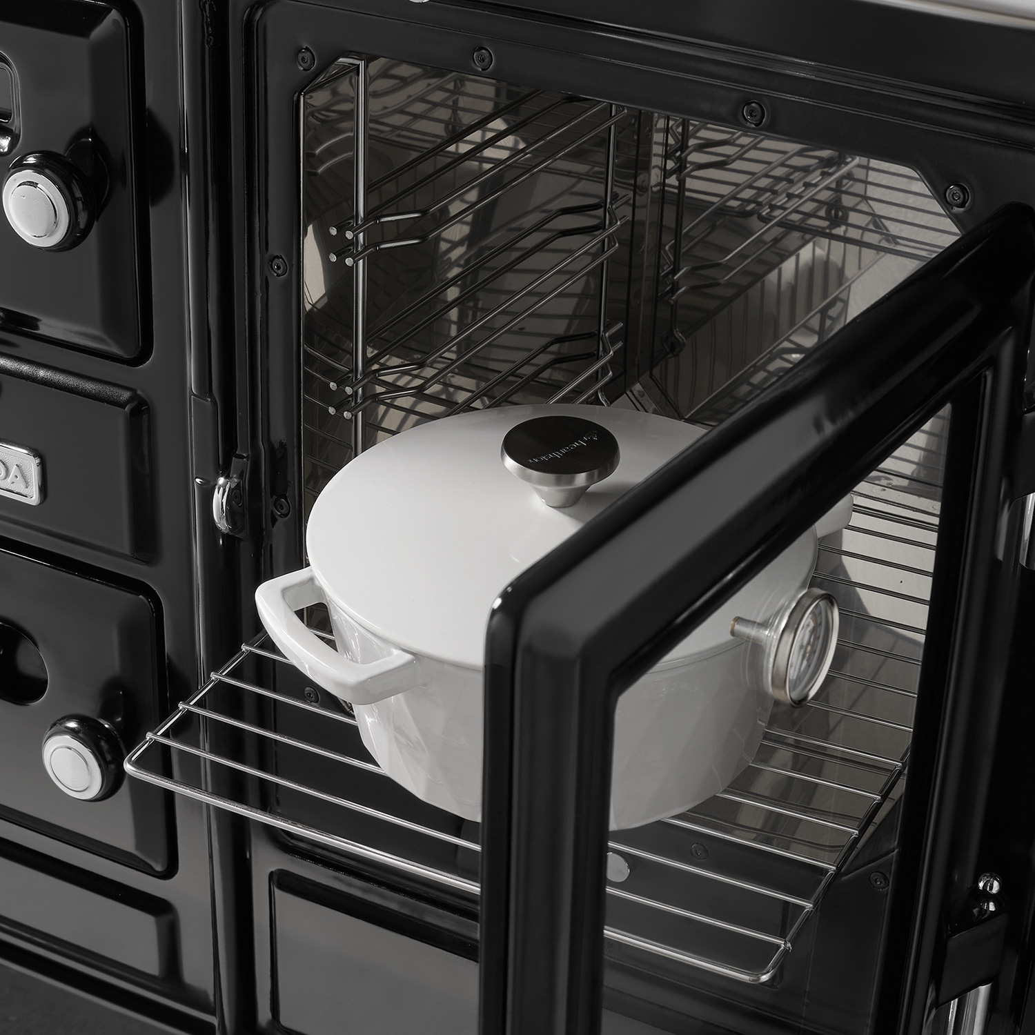 Hergom Saja 7/90 SE Küchenofen Gusseisen schwarz Hergom Saja 7/90 SE Küchenofen Gusseisen schwarz