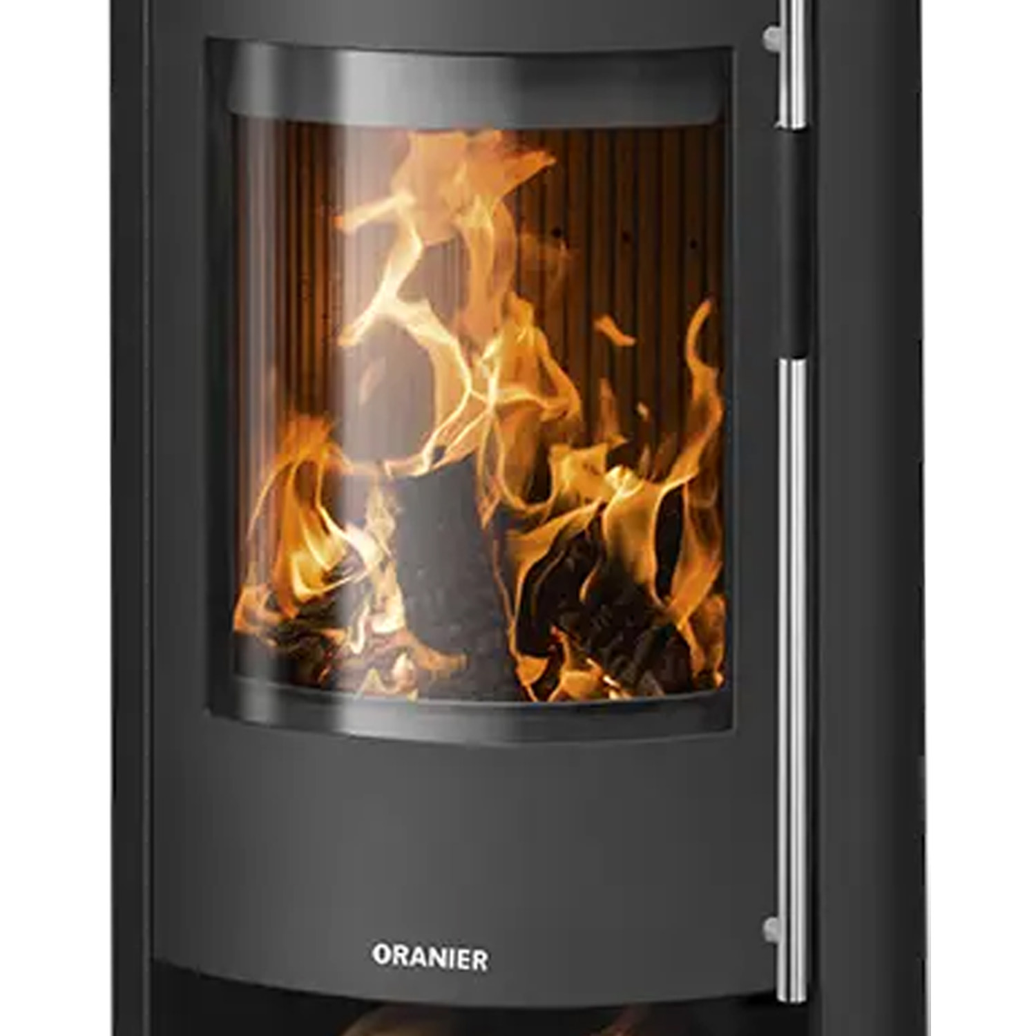 Oranier Polar Neo W+ Kaminofen Stahl Schwarz