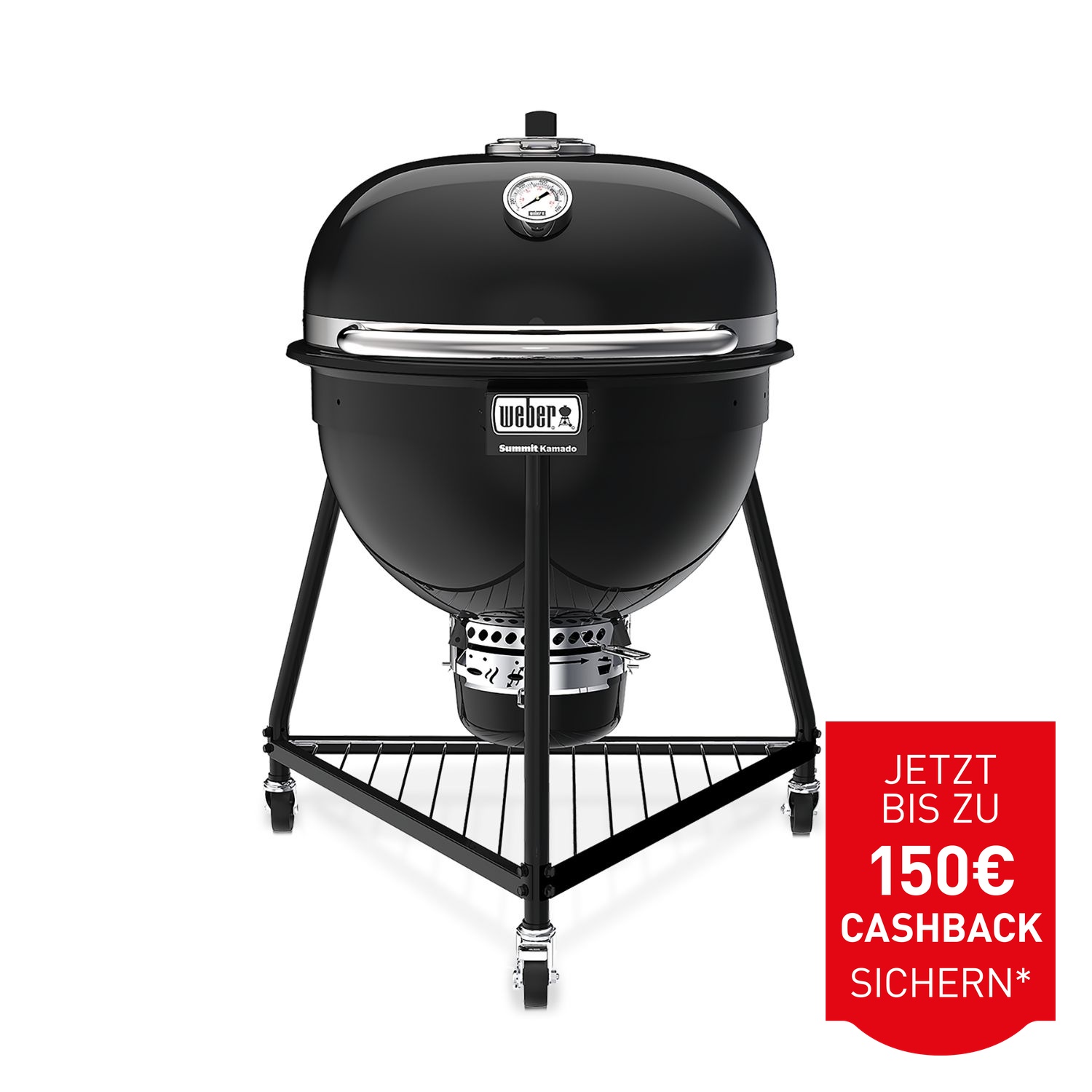Weber Summit Kamado E6 Holzkohlegrill