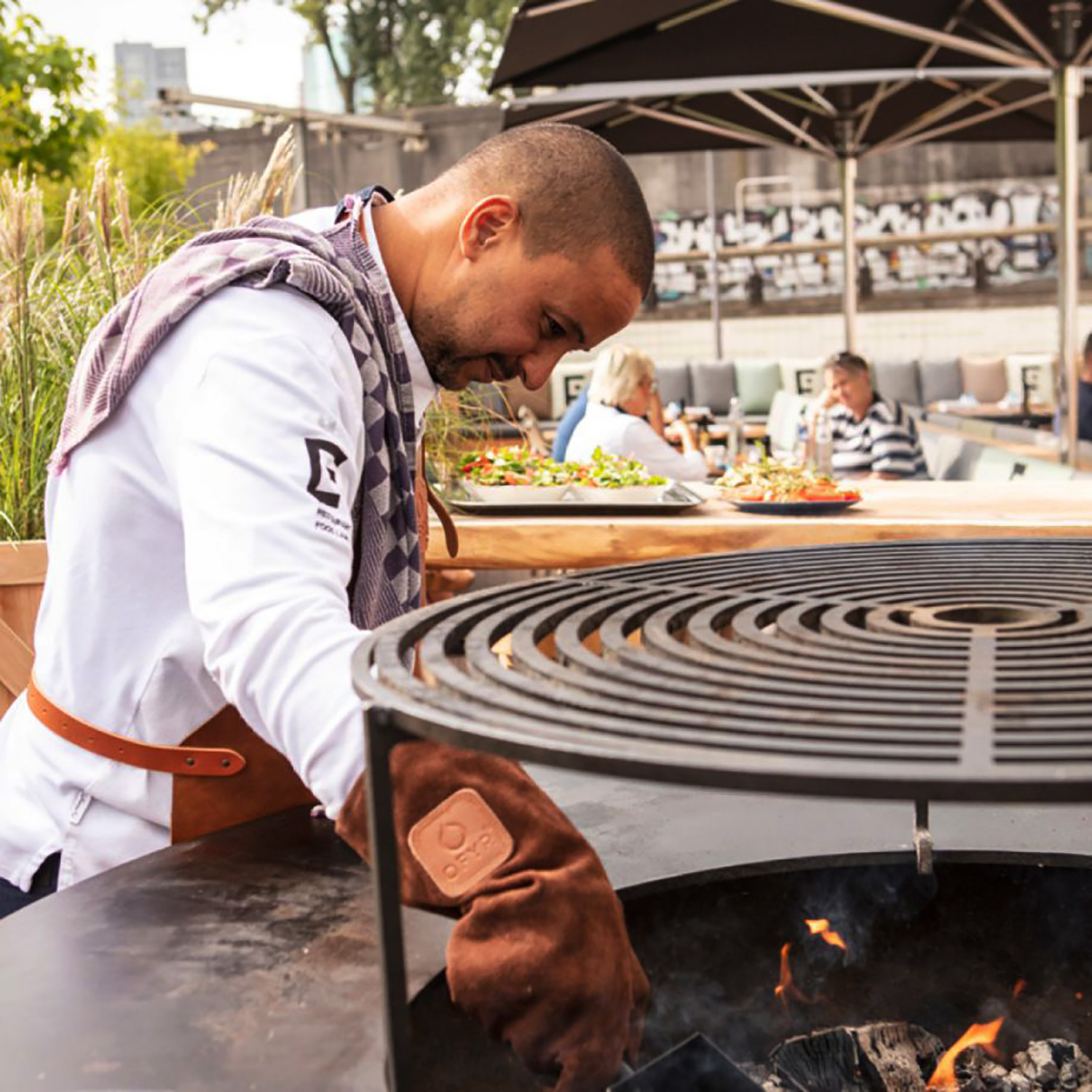 OFYR Grillzubehör-Set für XL Corten 150