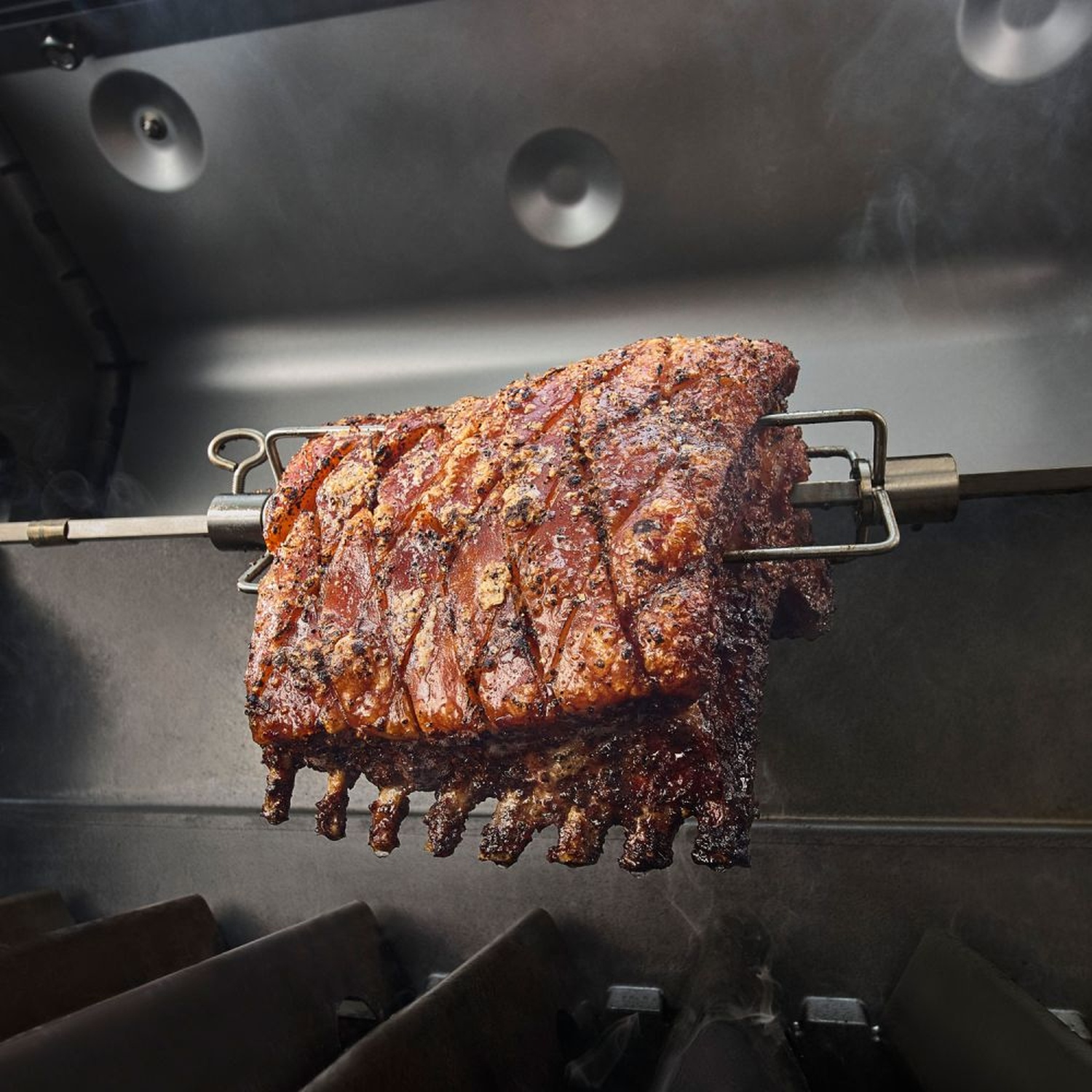 Weber Drehspieß für Genesis 400-Serie (2025), Searwood XL