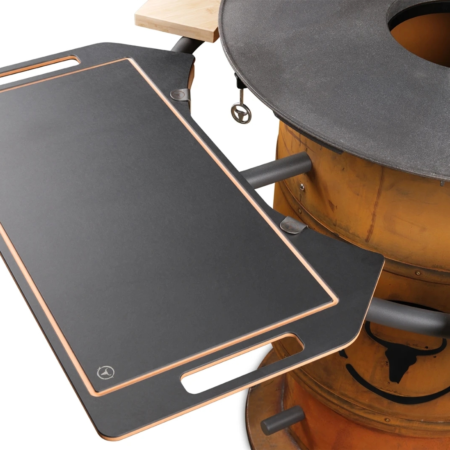 Moesta William Grillablage und Schneidebrett inkl. Klammern für Bandit FirePlace Moesta William Grillablage und Schneidebrett inkl. Klammern für Bandit FirePlace