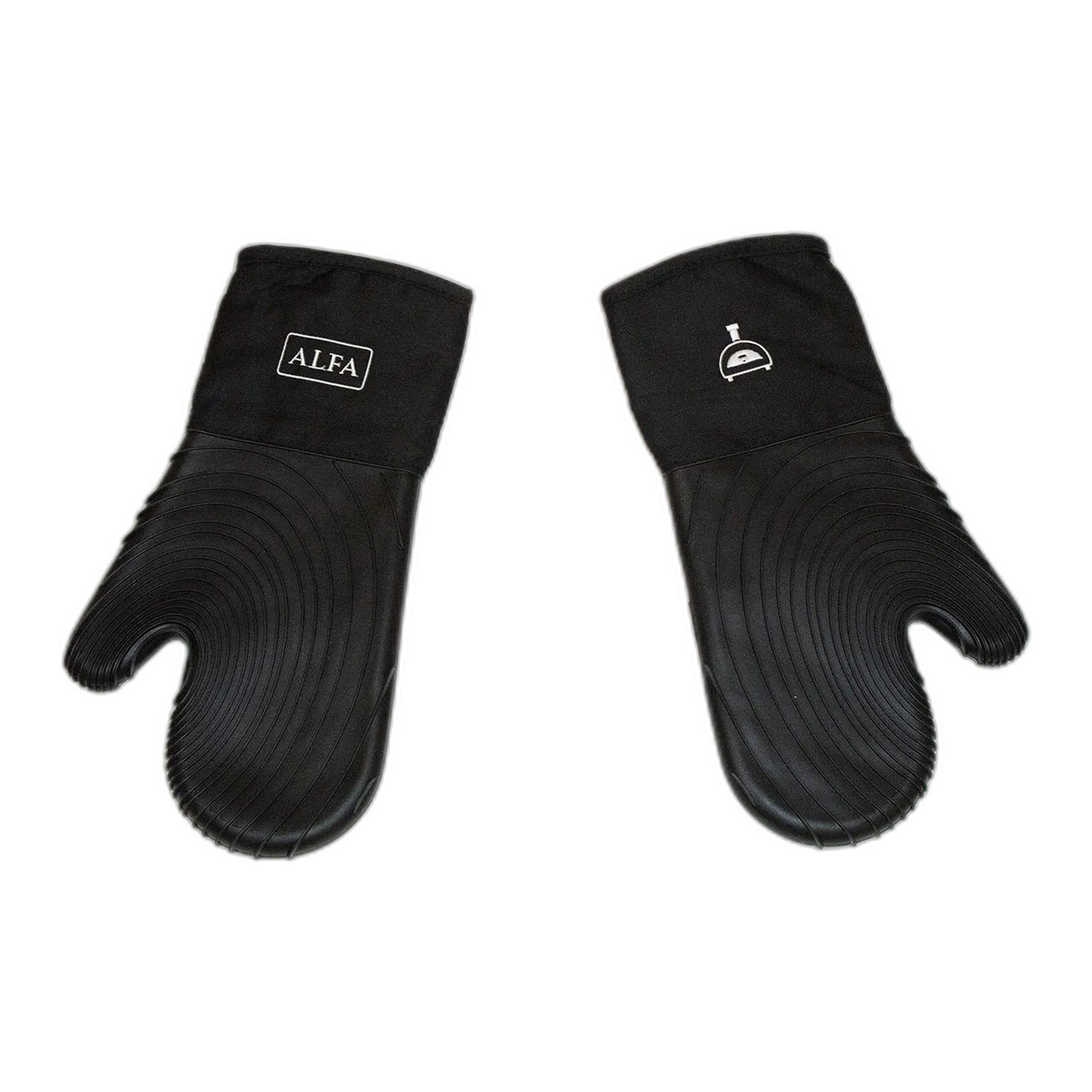 Alfa Ofenhandschuhe Schwarz