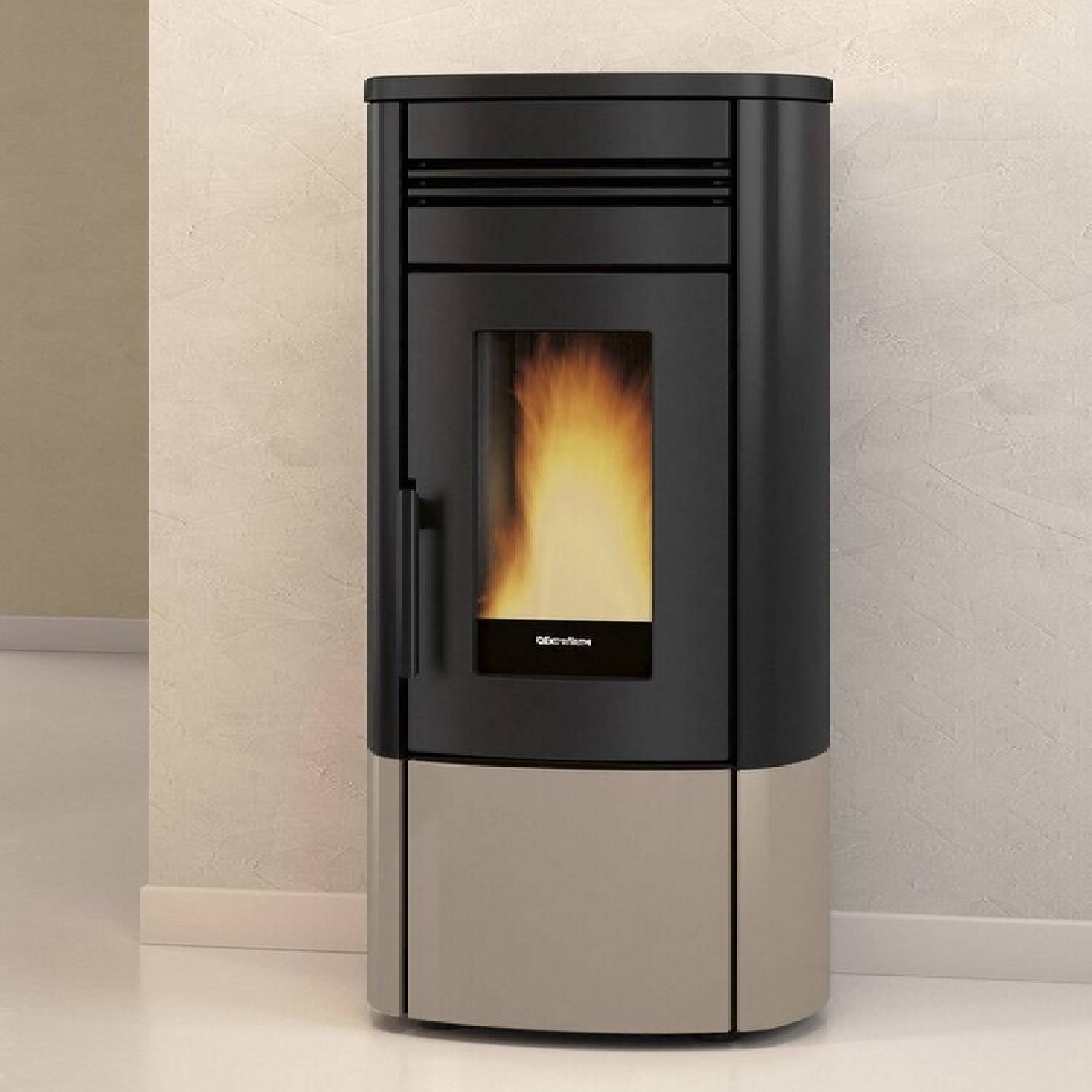 Extraflame NORIS PLUS - Taupe Matt Pelletofen EVOLUTION LINE