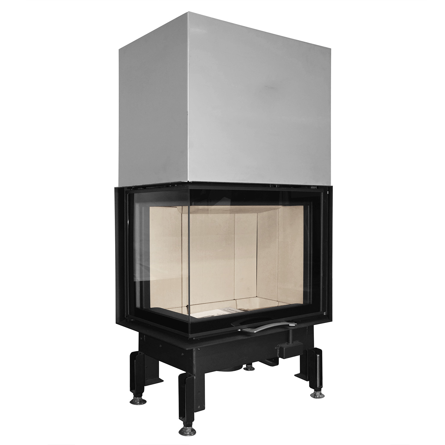 Austroflamm 63x40x51 S 2.0 Kamineinsatz Ecke links