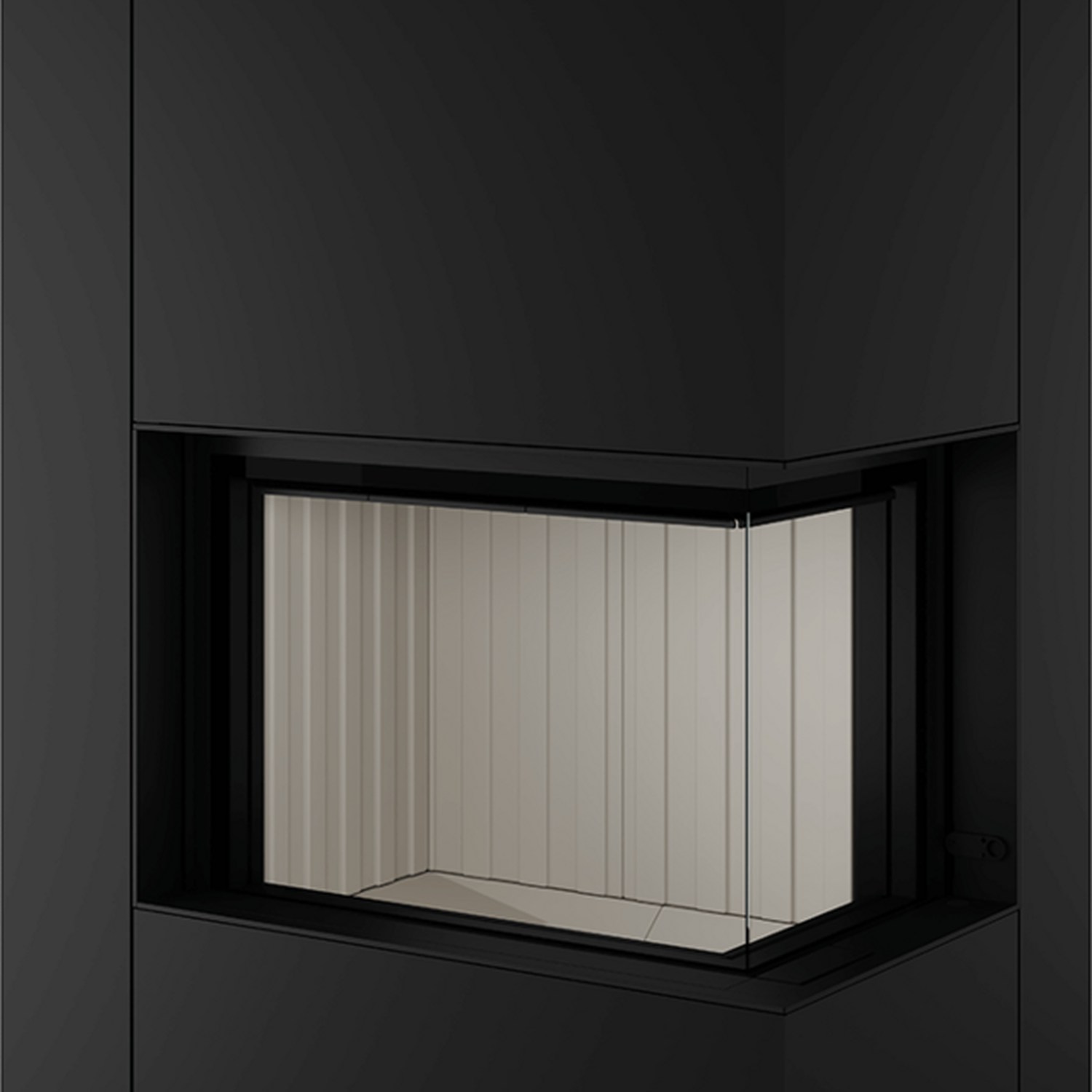 Spartherm Apollon 2R Kaminbausatz RLA Nero