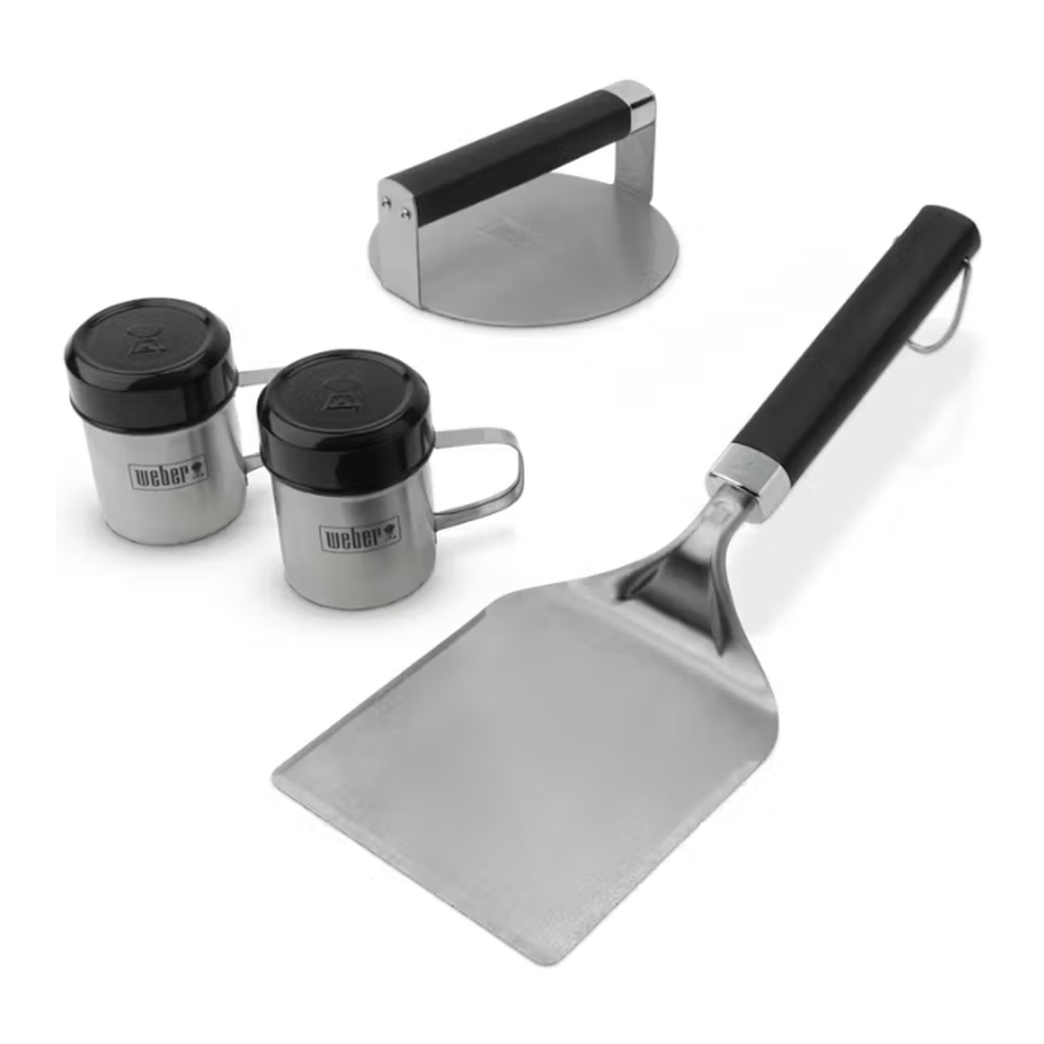 Weber Plancha Smashed Burger Set, 4-teilig