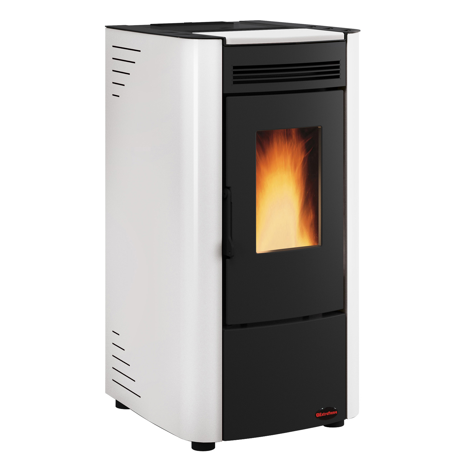 Extraflame Ketty 5.0 Pelletofen Stahl Weiß