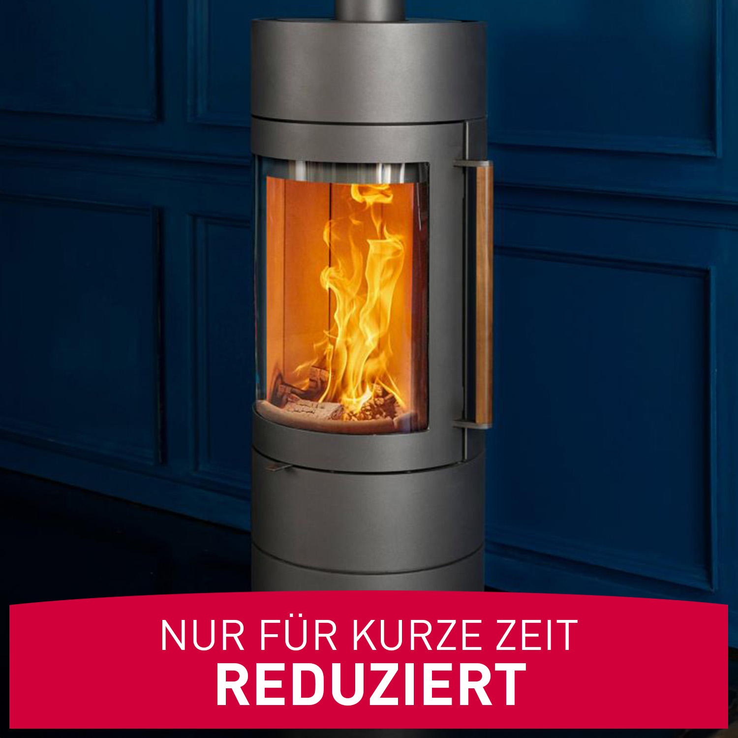 Austroflamm Lux Kaminofen Stahl Schwarz