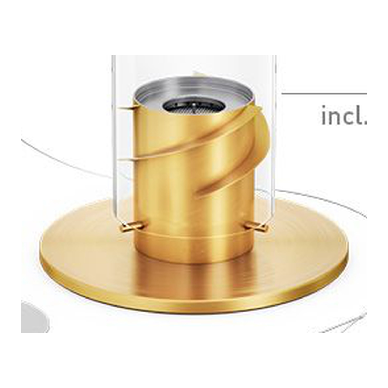 höfats SPIN 1200 Tischfeuer gold höfats SPIN 1200 Tischfeuer gold