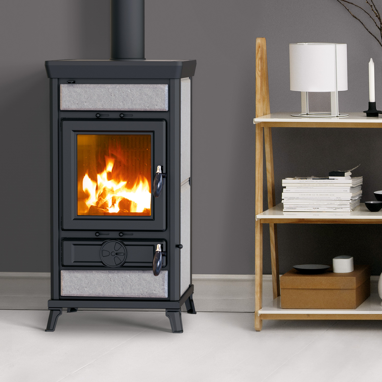 Thermorossi Ilaria Evo Stone Holzofen Thermorossi Ilaria Evo Stone Holzofen