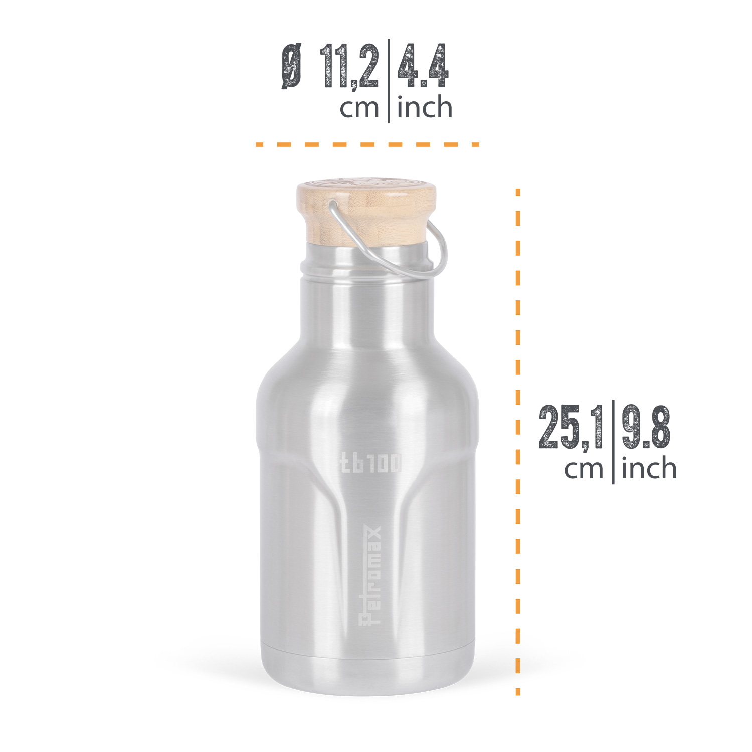 Petromax Isolierflasche 1 Liter