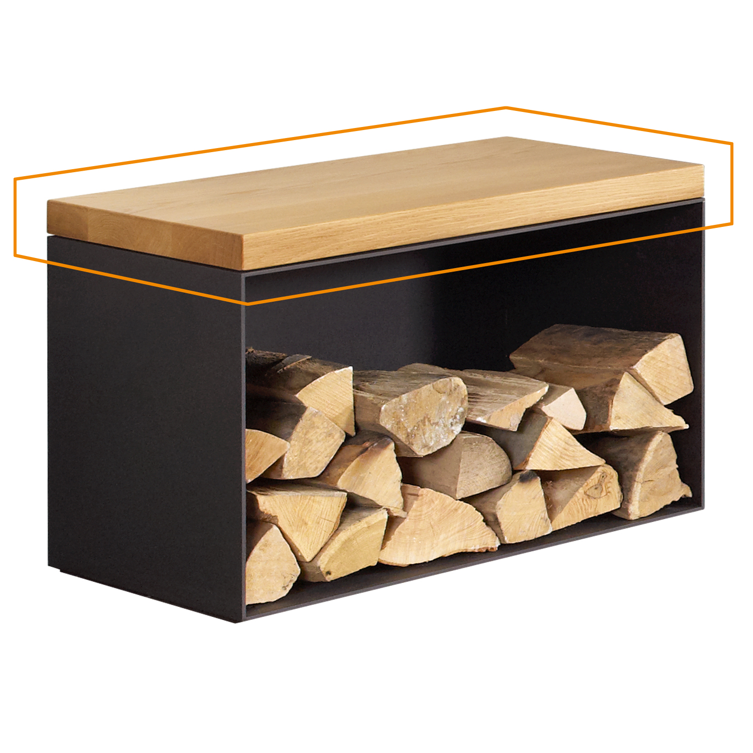 Olsberg Sitzbank Holzregal Olsberg Sitzbank Holzregal