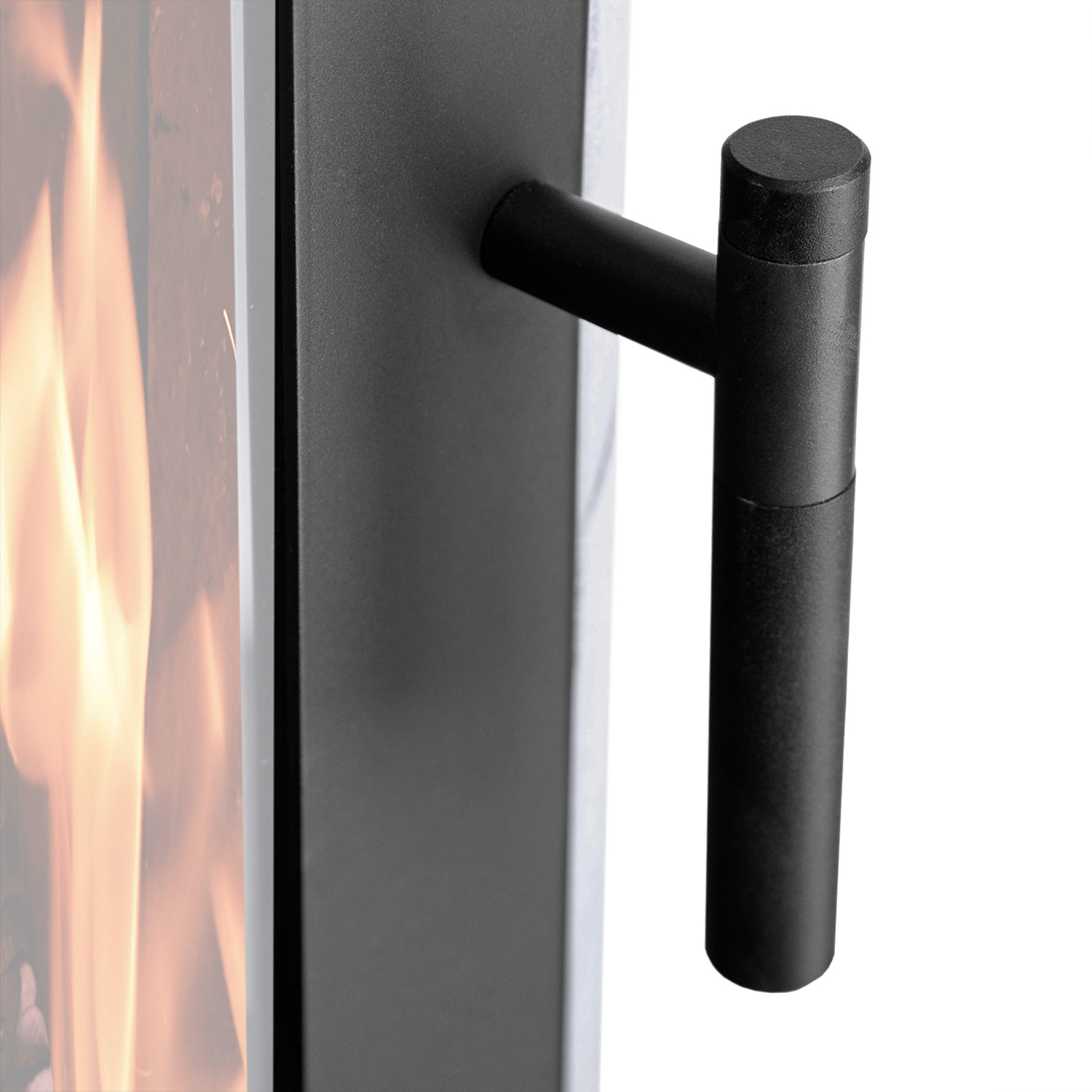 Eurohr Xero Kaminofen Schwarz / Speckstein-Optik Eurohr Xero Kaminofen Schwarz / Speckstein-Optik