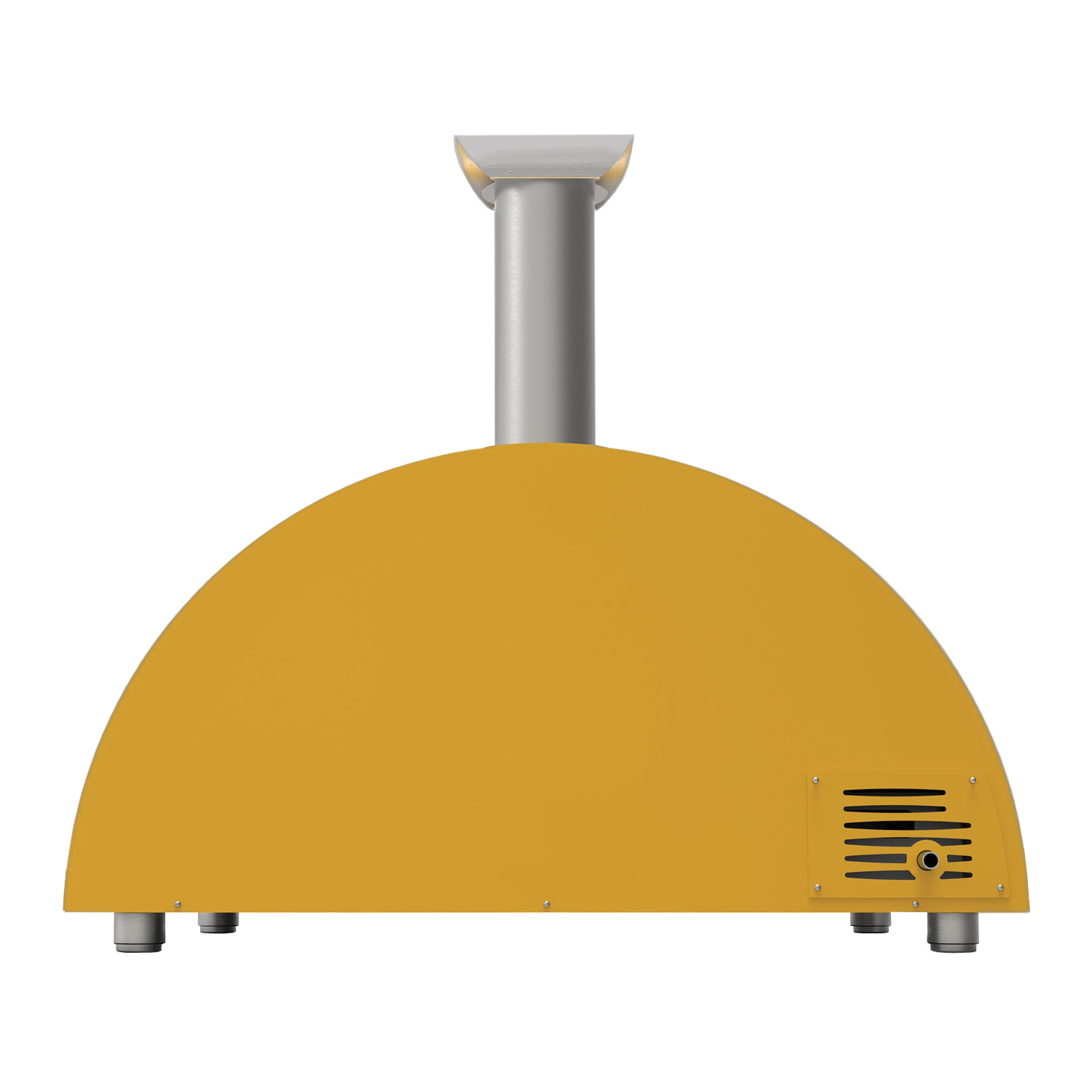 Alfa Moderno 5 Pizze Pizzaofen Hybrid Fire Yellow
