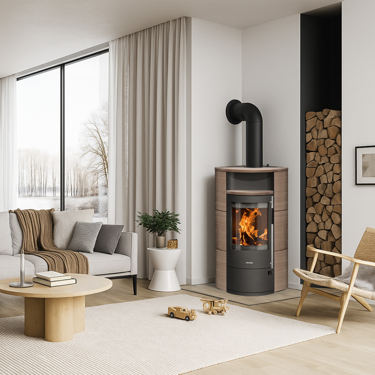 Oranier Polar Neo Eck Kaminofen