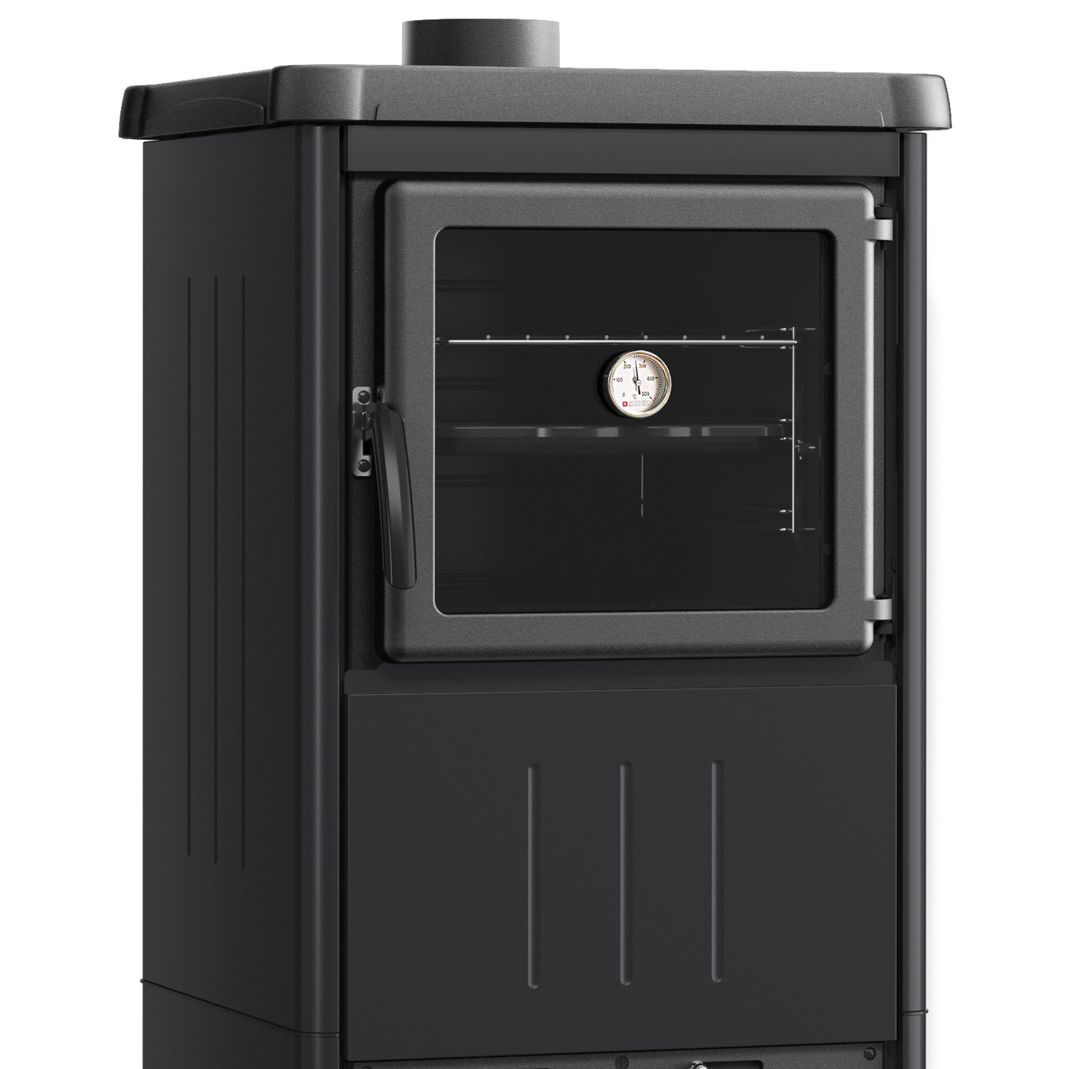 La Nordica Prestige Line Nova Forno Kaminofen Stahl Schwarz-Anthrazit