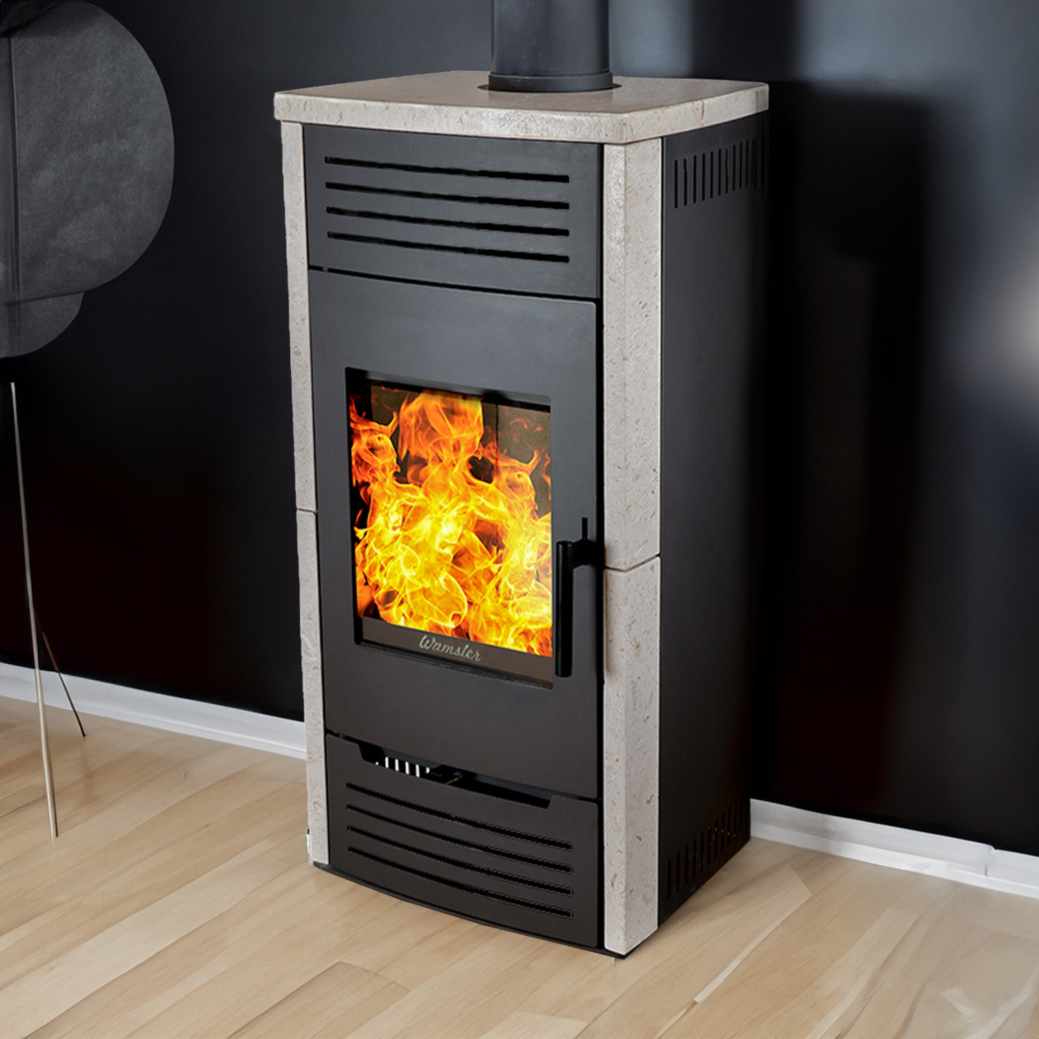 Wamsler Seto Kaminofen Limestone