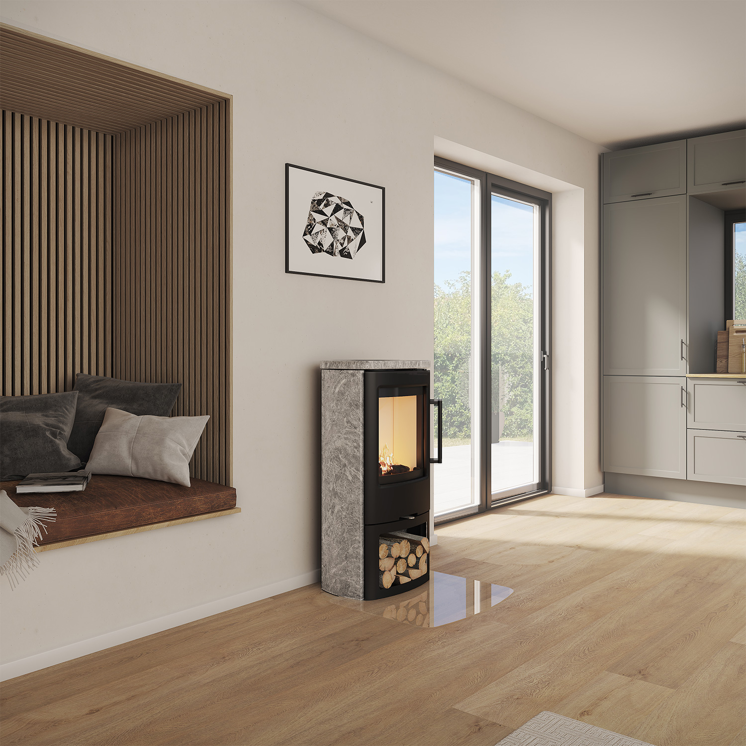 TermaTech TT44S Kaminofen Speckstein