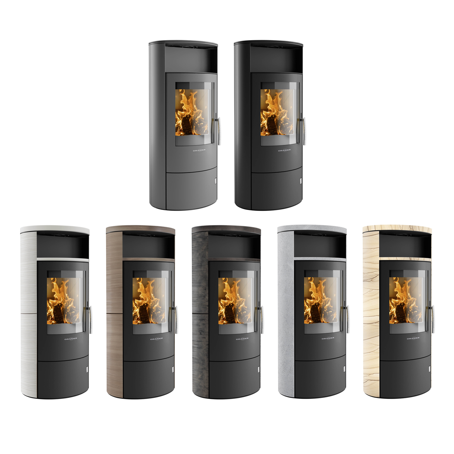 Oranier Polar 7 2.0 Kaminofen Stahl Schwarz Oranier Polar 7 2.0 Kaminofen Stahl Schwarz