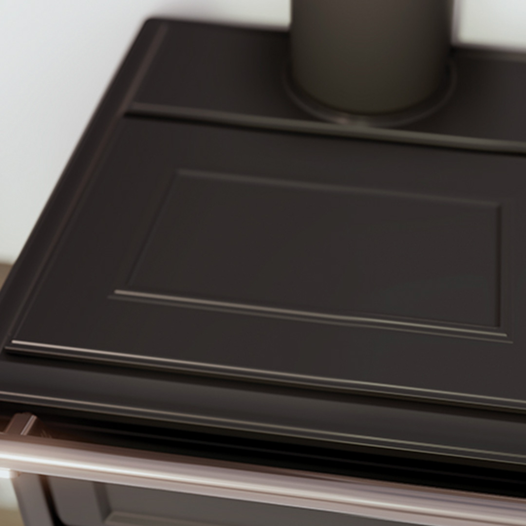 Thermorossi Filo Evo6 Kaminofen Schwarz