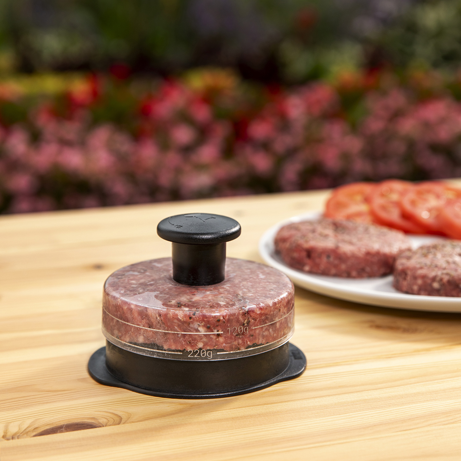 Weber Hamburgerpresse