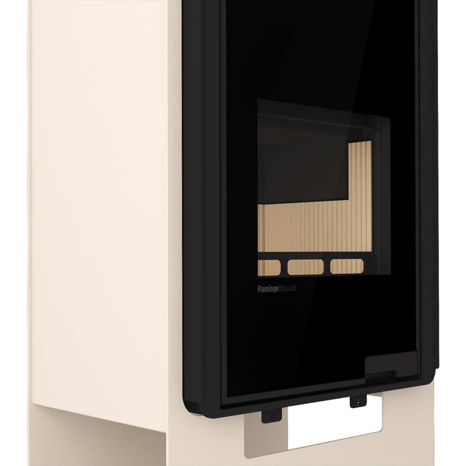 HS Flamingo Deluxe Singa Kaminofen Creme