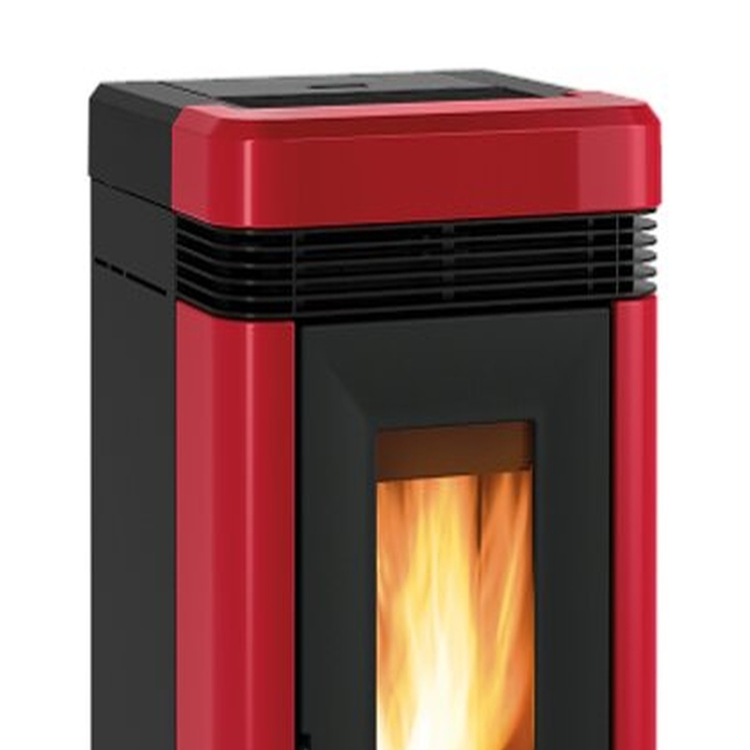 Extraflame LUCIA PLUS.16 - Bordeauxrot Pelletofen