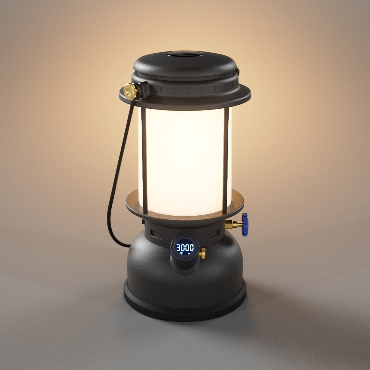 Petromax LM500 LED Laterne Schwarz