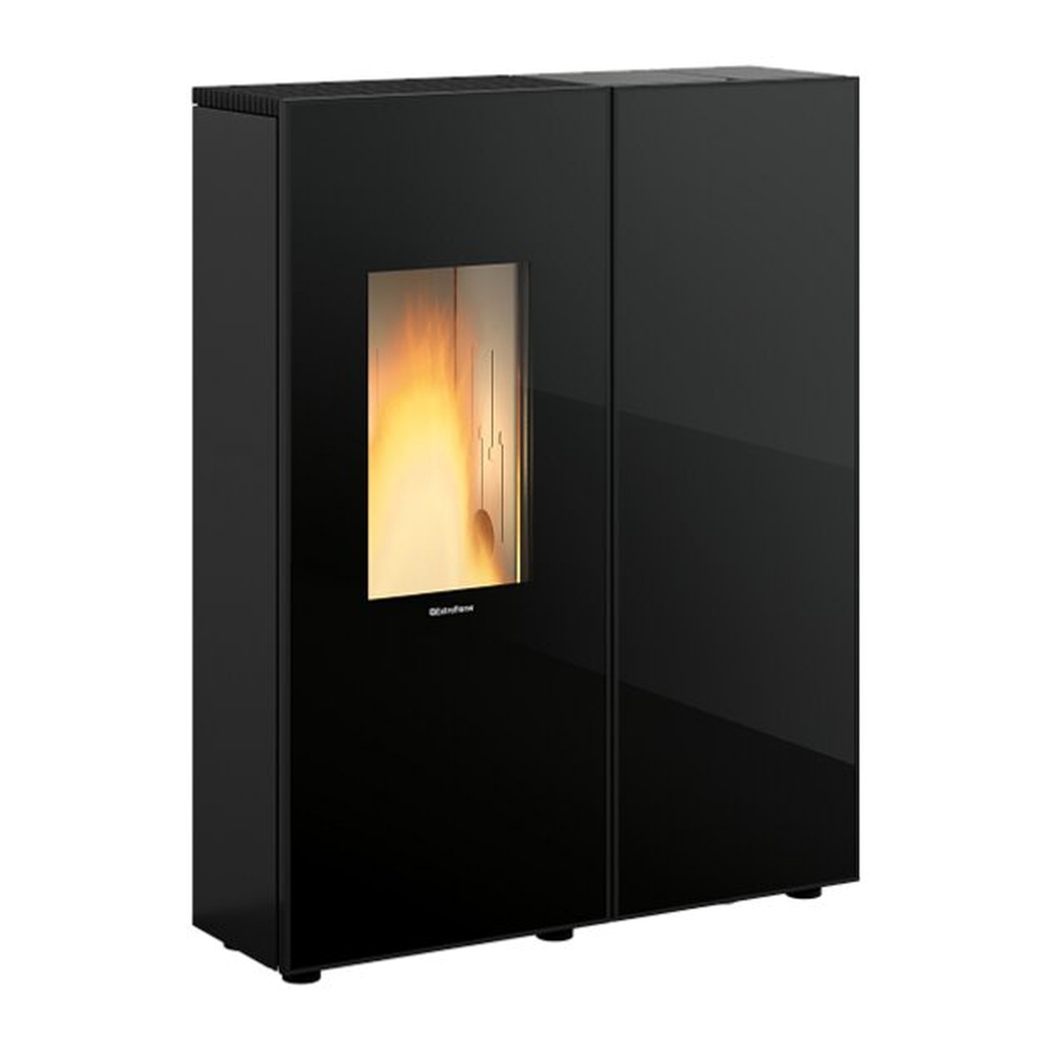 Extraflame SHARON PLUS CRYSTAL - schwarz Pelletofen EVOLUTION LINE